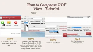 start compressing PDF
